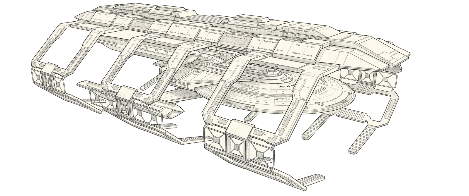 USS Kepler construction drydock